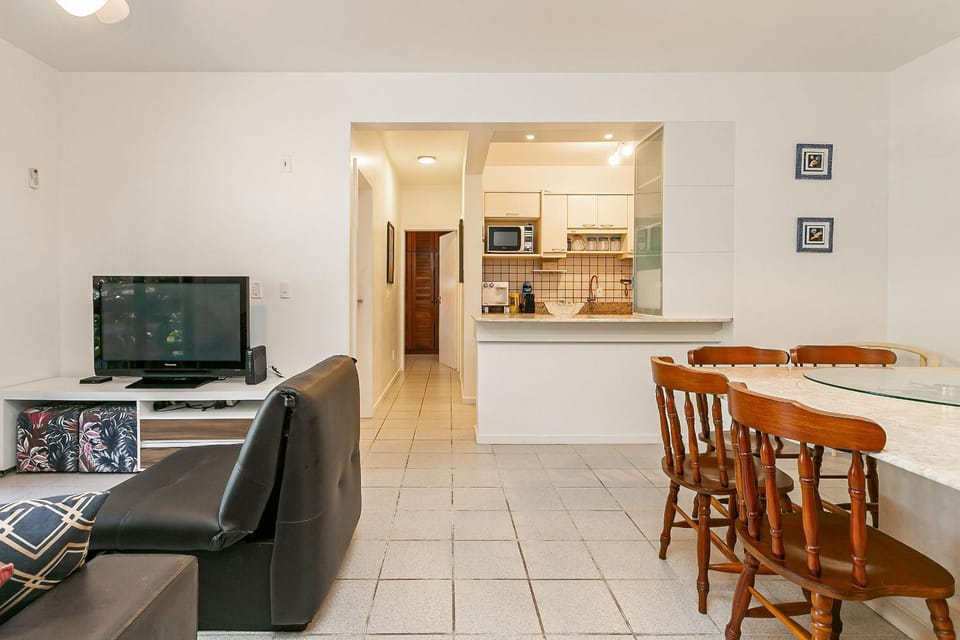 WI-FI 500MB | Balcony with Barbecue Grill #IA29 Apartment in Florianopolis