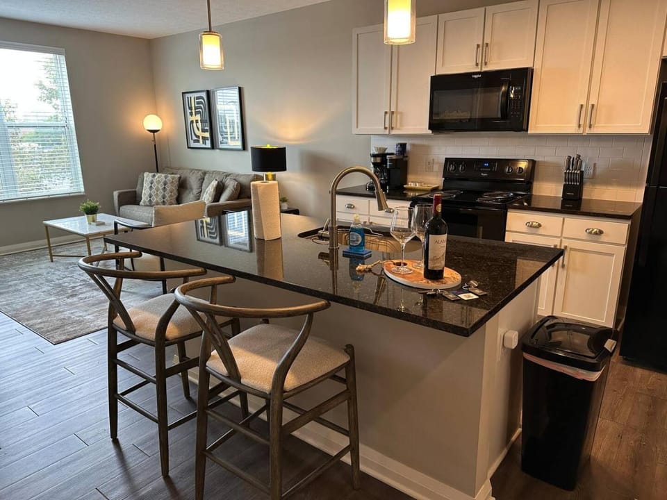 Near Osu Riverside No Steps Garage Parking! Apartment in Franklinton