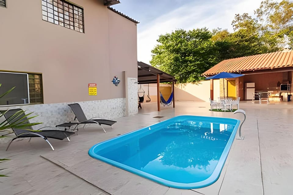 Casa com piscina aquecida e vista (Pirenopolis-GO) House in Pirenópolis