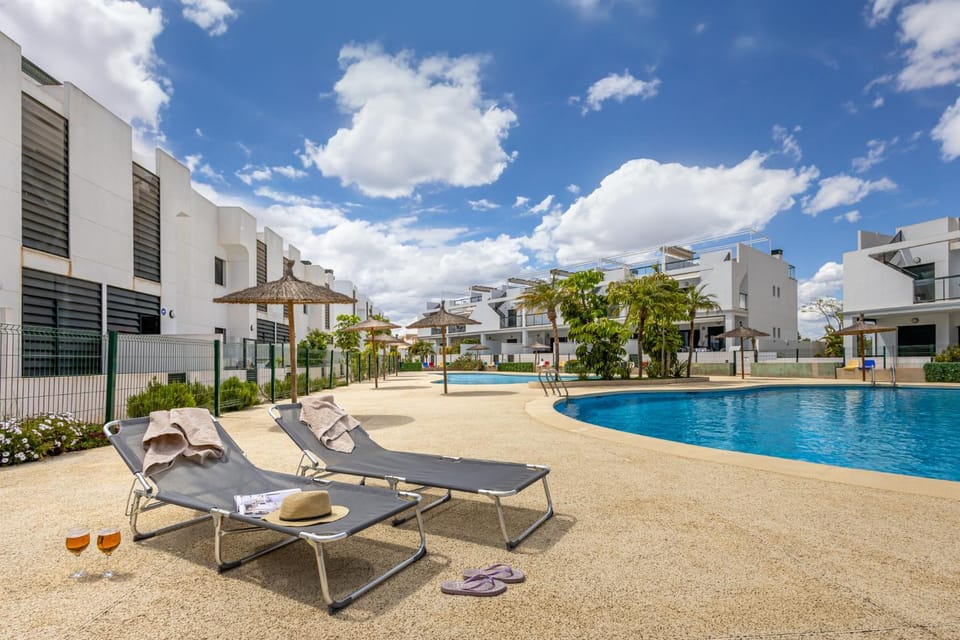 Pool view, Swimming pool, Swimming pool, sunbed