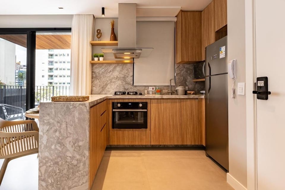 Temple Batel • Varanda Privativa • Pool Rooftop Apartment in Curitiba