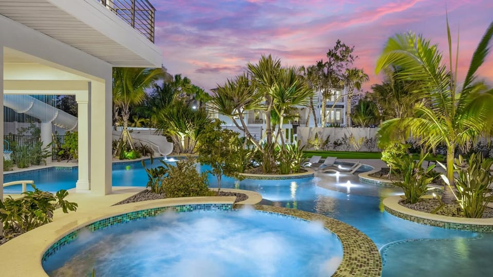 Property building, Spring, Day, Natural landscape, Other, Pool view, Swimming pool
