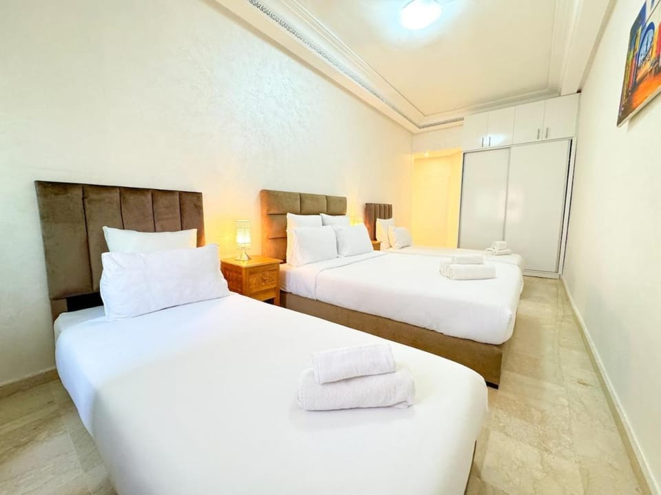 Elegant 2-Bedroom Duplex Downtown Private Terrace Apartment in Marrakesh