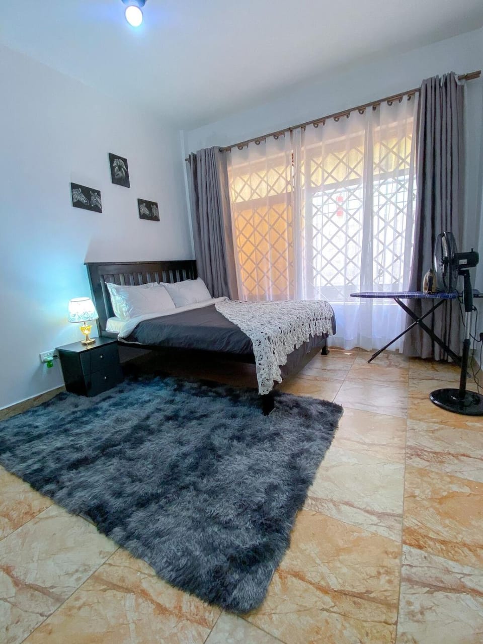 Bedroom in a Serene environment Apartment in Uganda