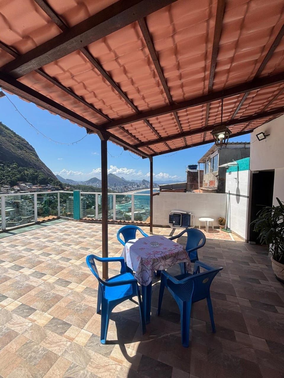 Patio, Day, Natural landscape, View (from property/room), Balcony/Terrace, Dining area, Mountain view