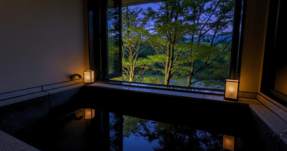 Bathroom, Open Air Bath
