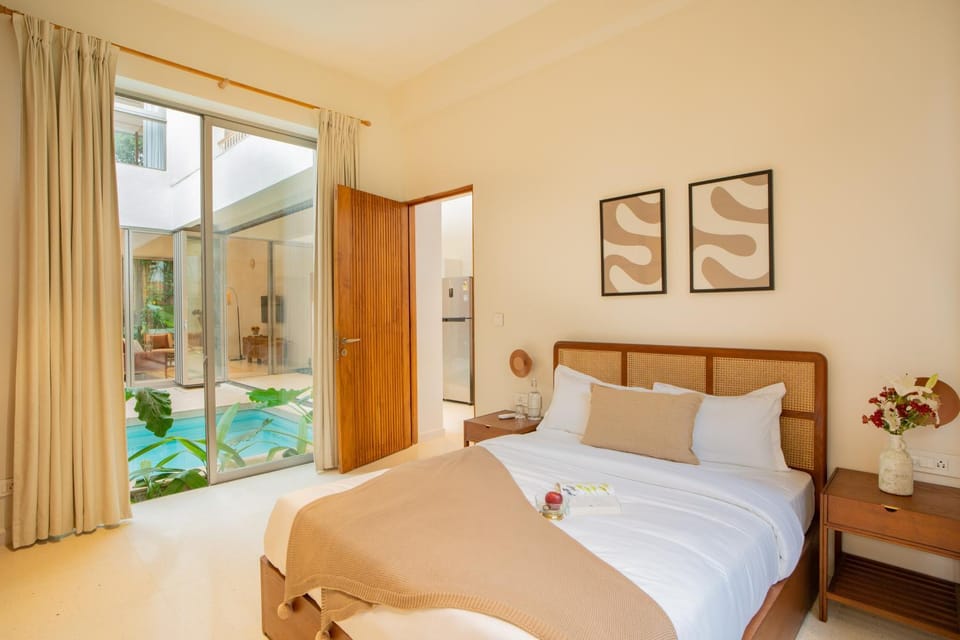 ELIVAAS Mirai Aries 3 BHK Retreat With Private Pool Near Famous Beaches Villa in Goa, India