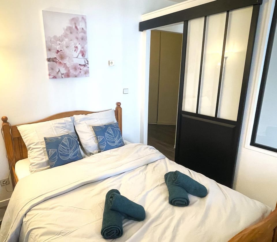Accès Paris Cozy T2 RERC Parking Privé Apartment in Montigny-le-Bretonneux
