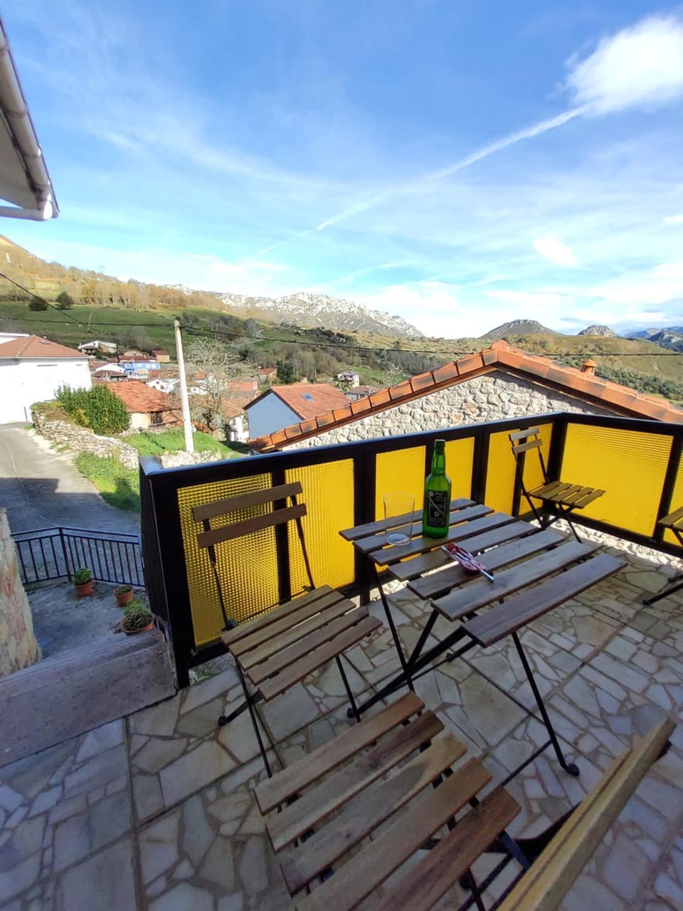 Patio, Natural landscape, Balcony/Terrace, Mountain view