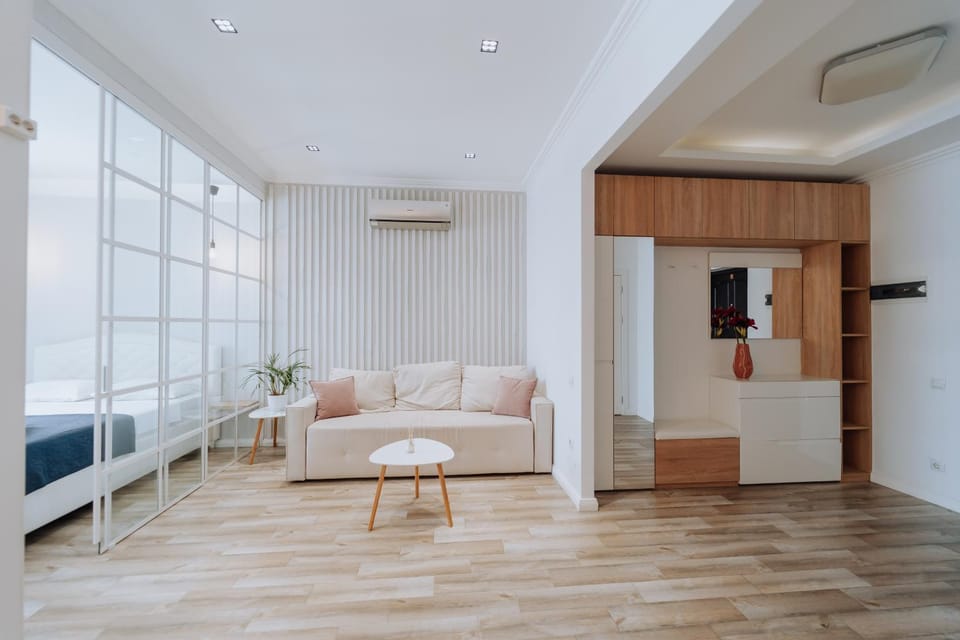 Living room, Seating area, wardrobe, air conditioner