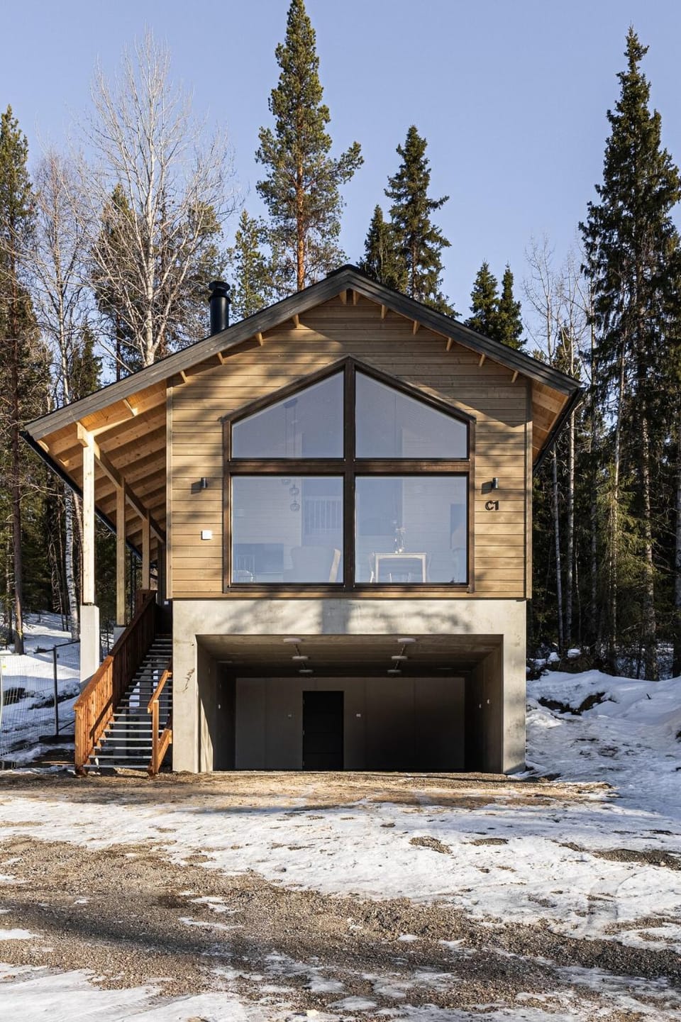 Levi South Star C1 by Hilla Villas Chalet in Lapland