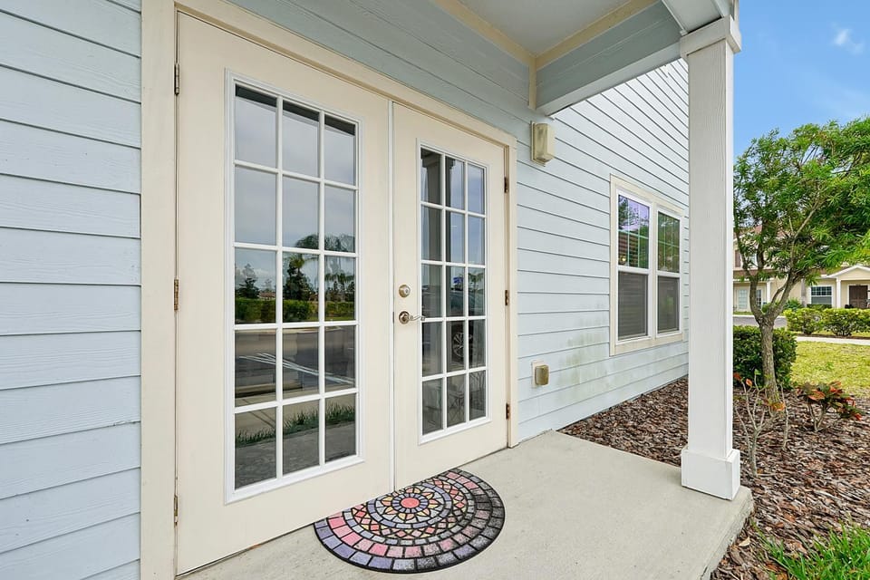 Property building, Garden view