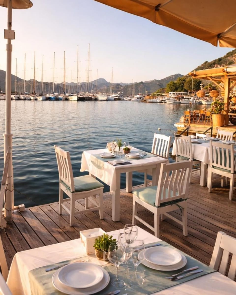 Restaurant/places to eat, Garden, Lounge or bar