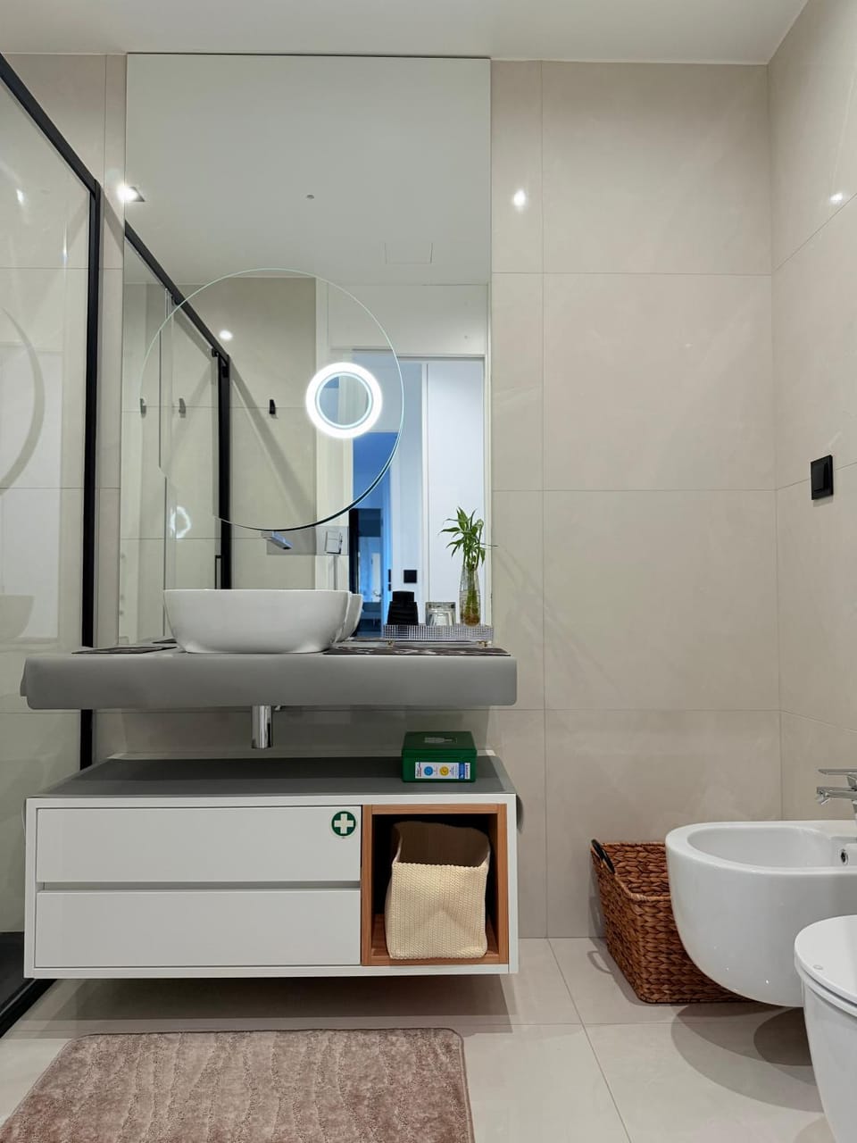 Bathroom, bidet, internet, towels