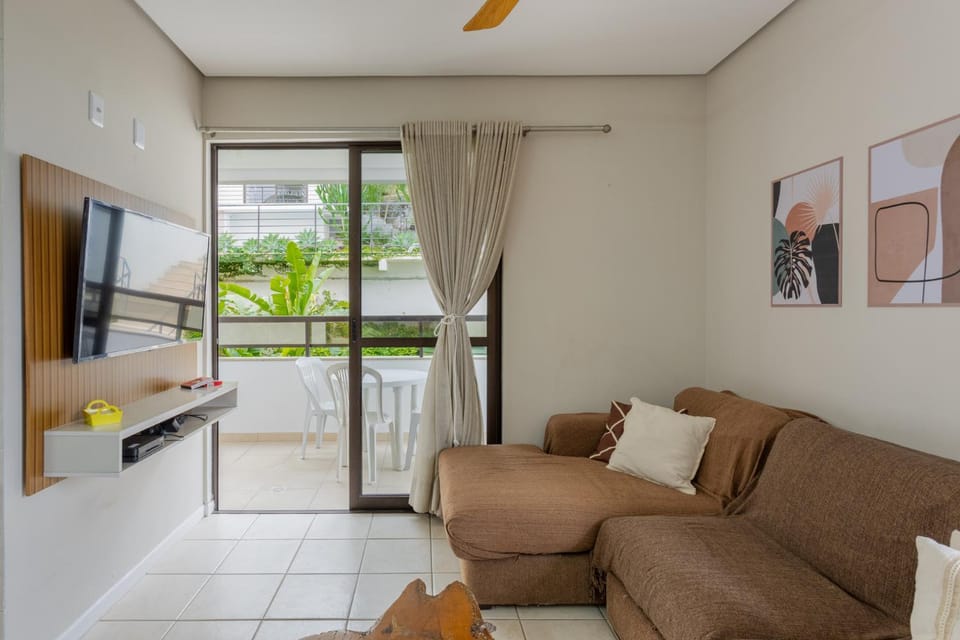 Apt de dois quartos a 50 metros da linda praia Canajure Apartment in Florianopolis