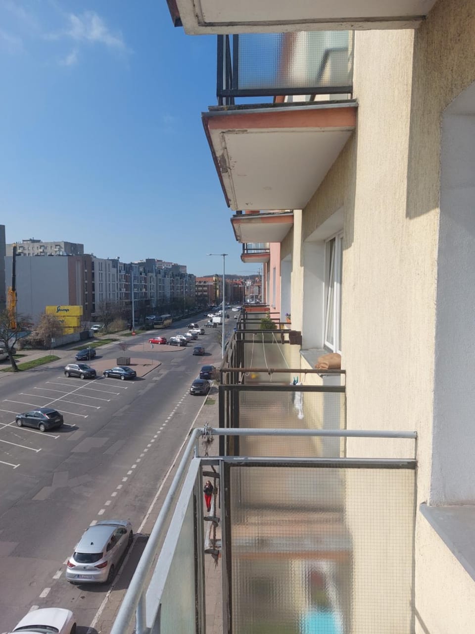 Property building, Neighbourhood, View (from property/room), Balcony/Terrace, Street view