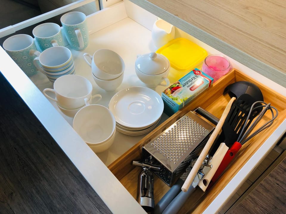 Kitchen or kitchenette, kitchen