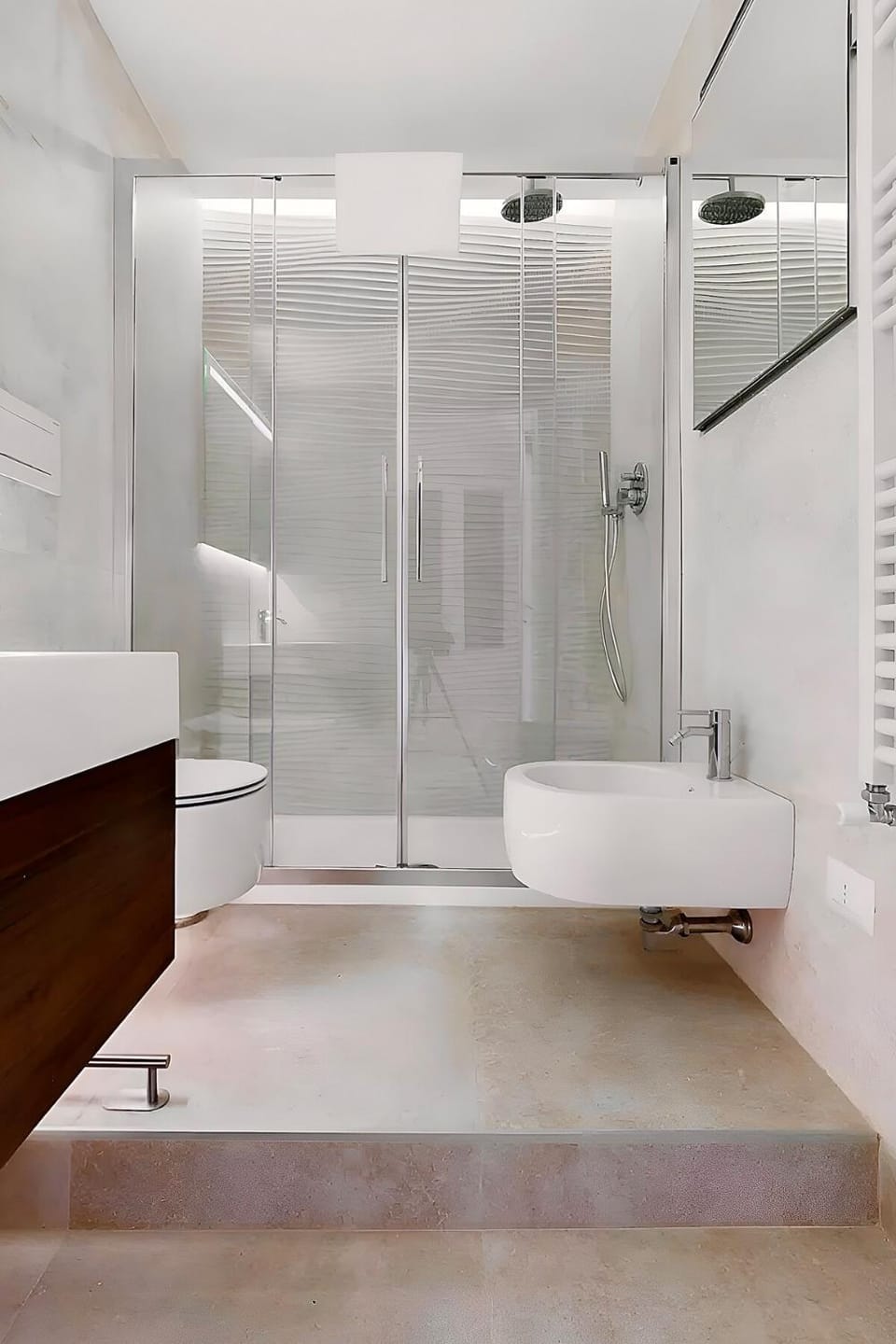 Shower, Bathroom, towels