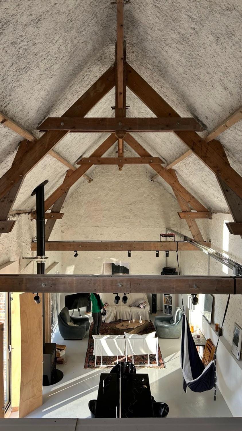 Grange habitée, nature & design House in Normandy
