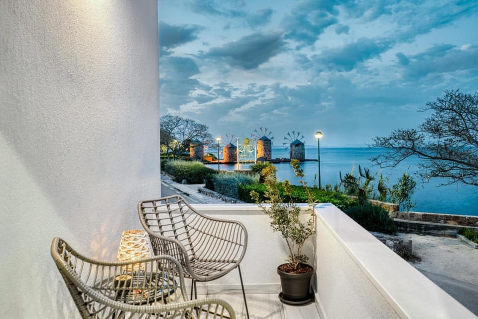 Natural landscape, Balcony/Terrace, Sea view