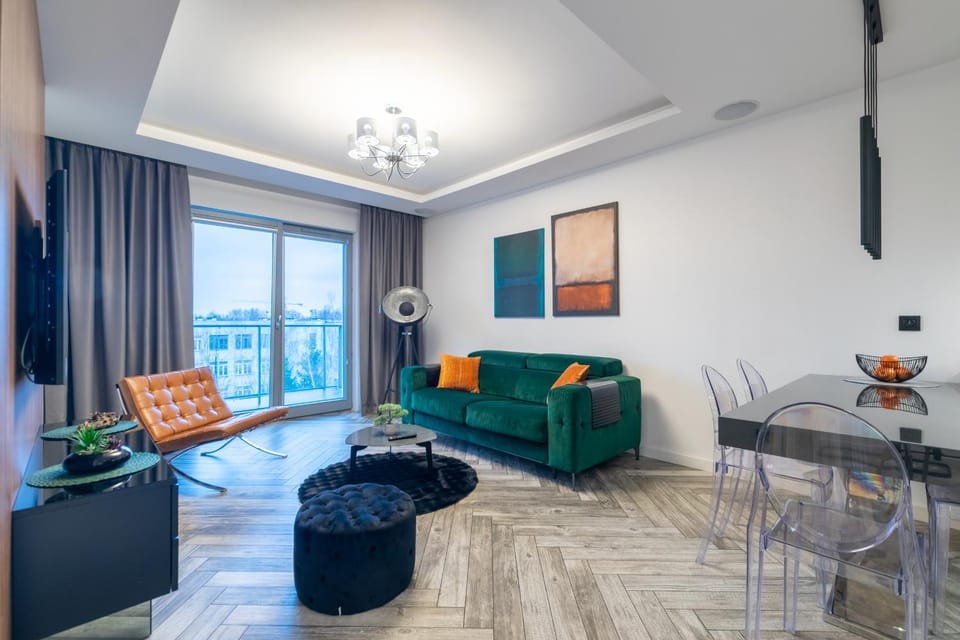 Nadmorze Green Premium - W pełni klimatyzowany, plaża, parking podziemny, taras Apartment in Gdansk