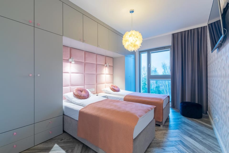 Nadmorze Green Premium - W pełni klimatyzowany, plaża, parking podziemny, taras Apartment in Gdansk