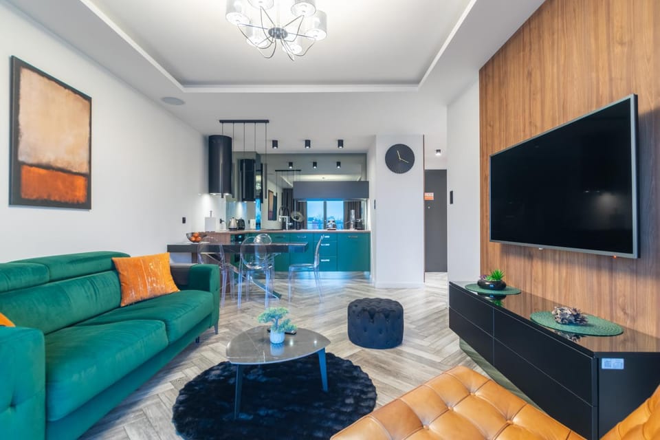 Nadmorze Green Premium - W pełni klimatyzowany, plaża, parking podziemny, taras Apartment in Gdansk