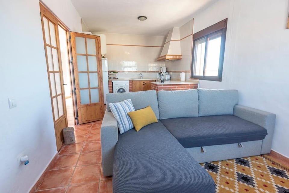 Kitchen or kitchenette, Living room, Seating area