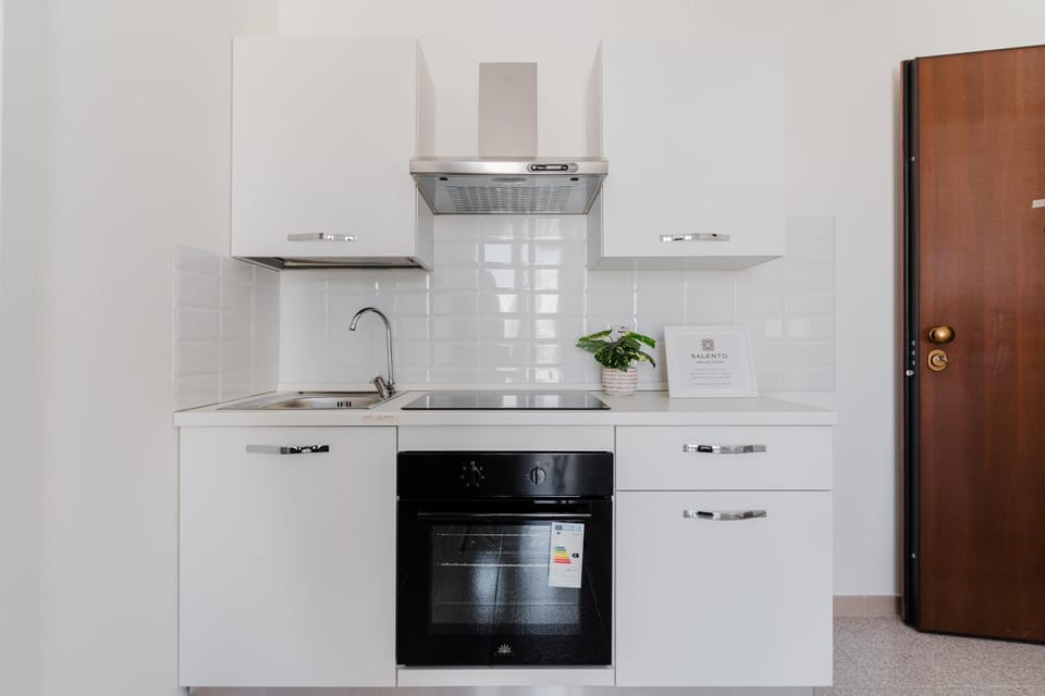 Kitchen or kitchenette, dishwasher, oven, stove