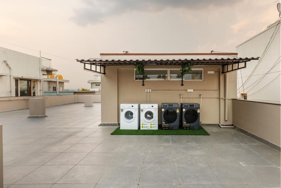 Balcony/Terrace, washing machine, washing machine