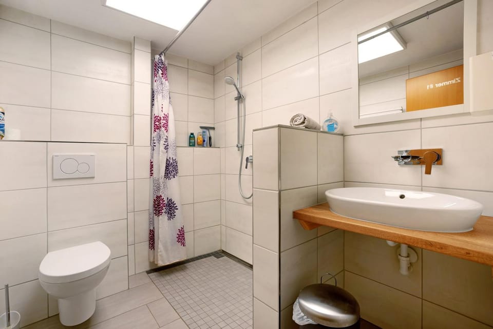 Bathroom, Living room