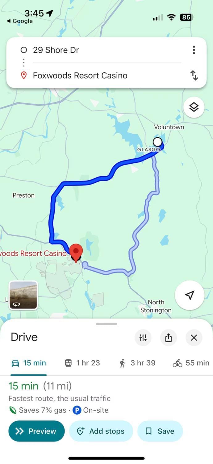 15 to Foxwoods, 20 Mohegan Lake & Casino Escape House in Rhode Island