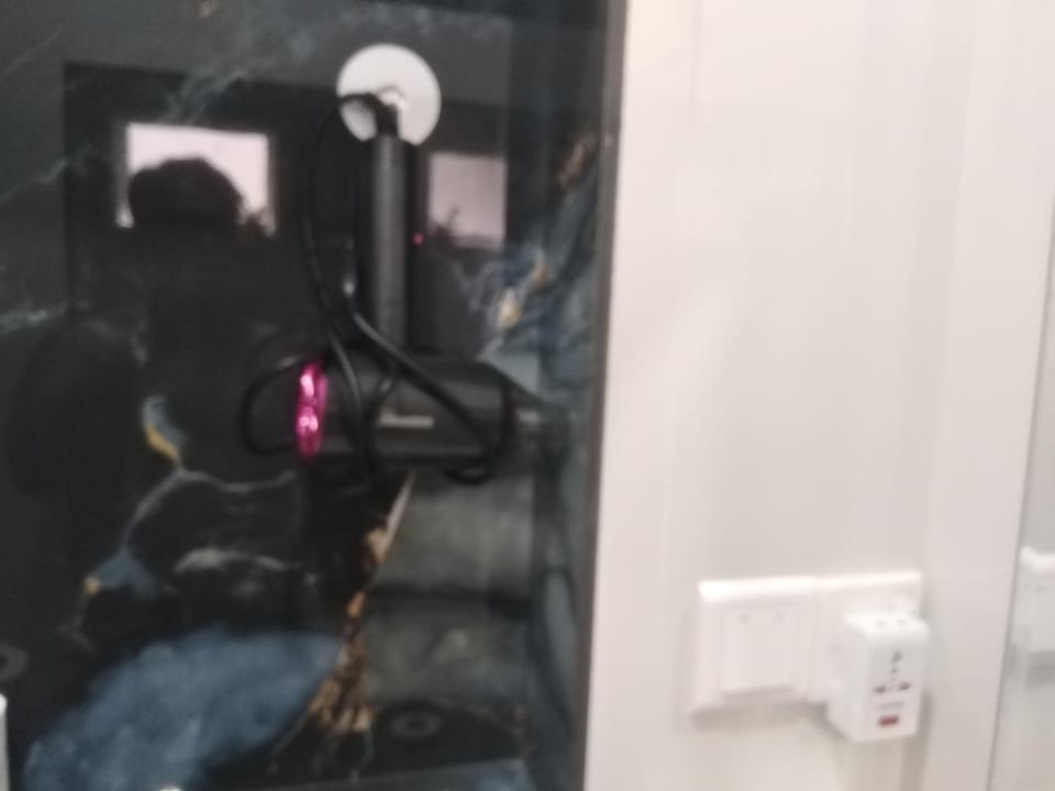 Bathroom, hair dryier