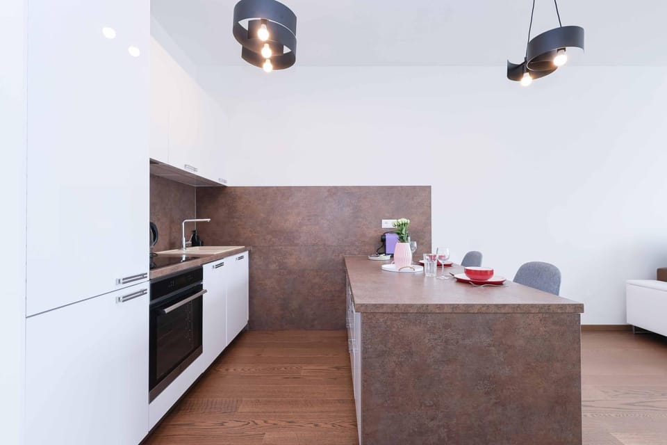 Skypark Tower 3- Free parking and city views Apartment in Bratislava