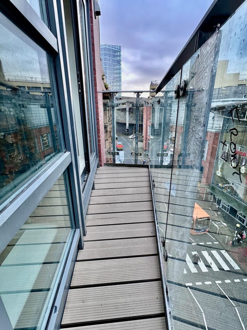 Property building, Day, View (from property/room), Balcony/Terrace, City view