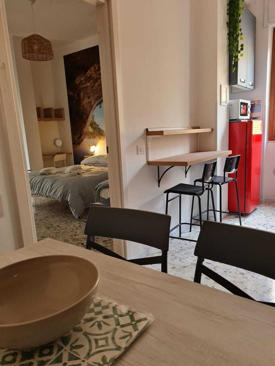 Living room, Bedroom