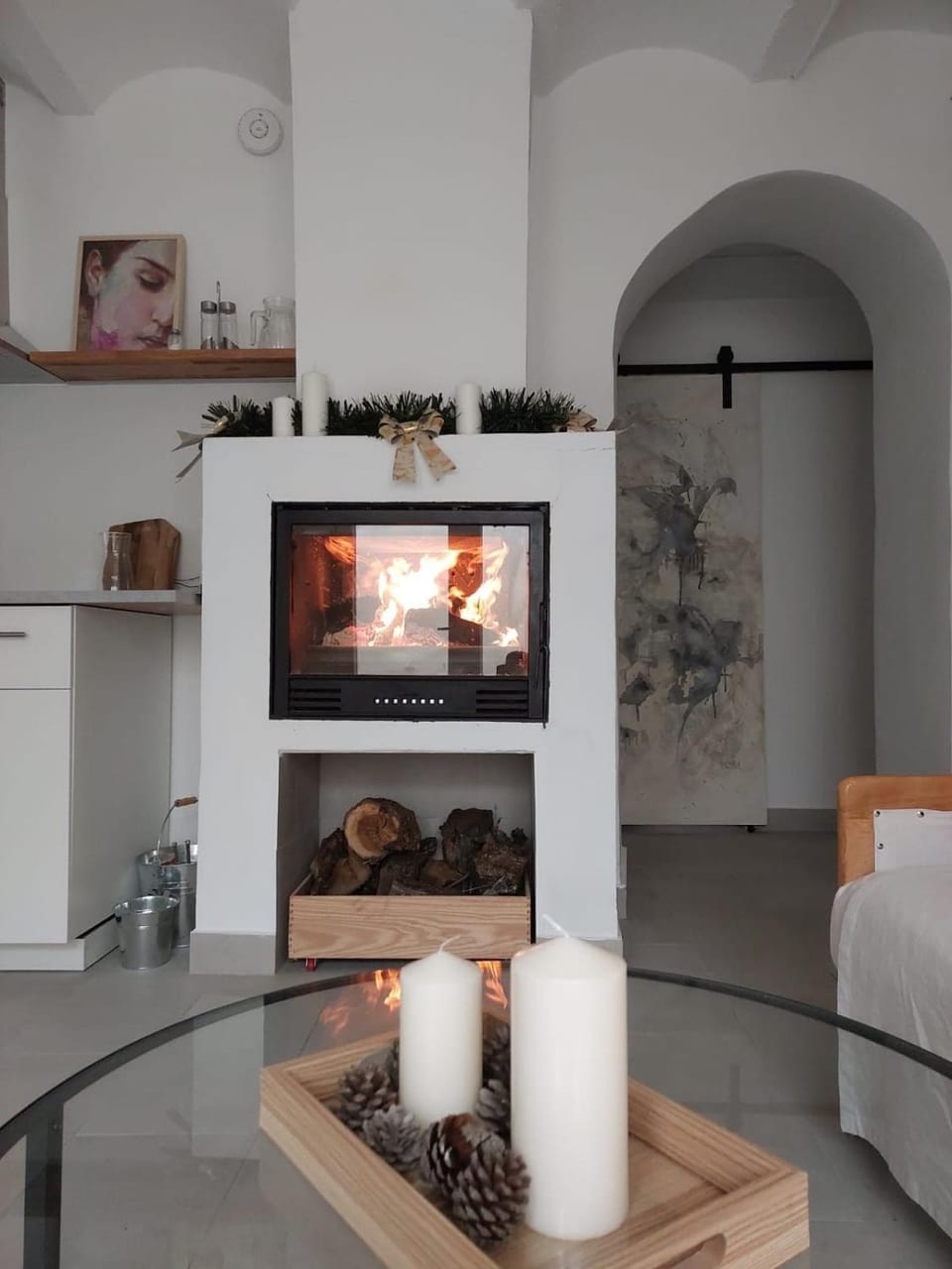 fireplace