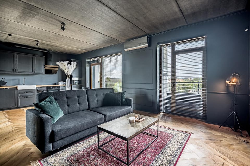 City Center Panoramic Penthouse With Rooftop Terrace - Self Check-in Apartment in Vilnius