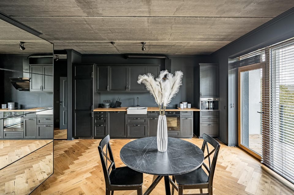City Center Panoramic Penthouse With Rooftop Terrace - Self Check-in Apartment in Vilnius