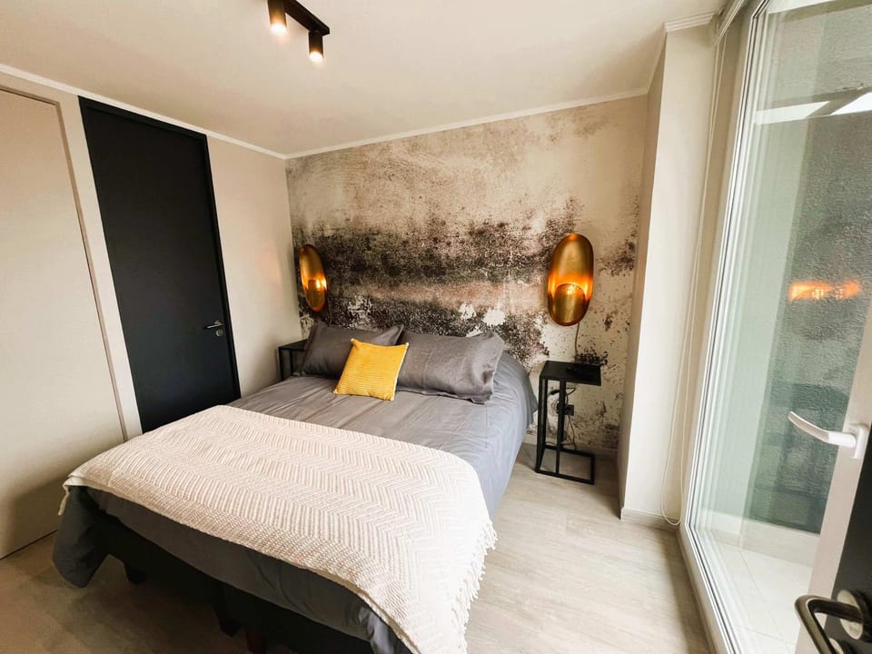 HOM l Parking Cowork Urbano Piscina Parque Almagro Apartment in Santiago