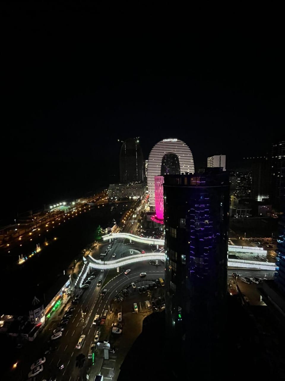 Night, City view