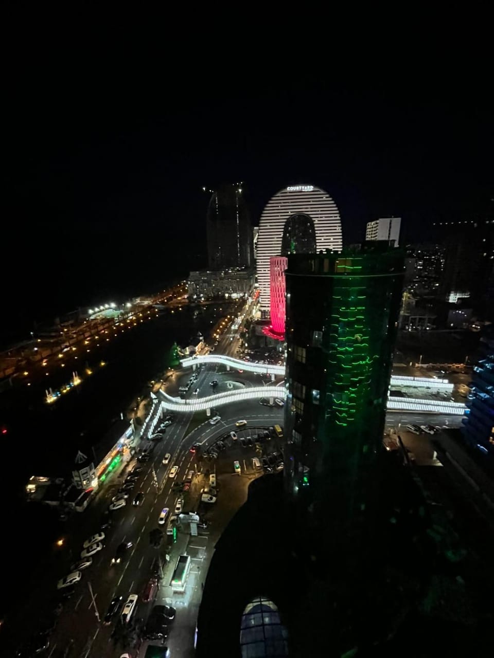Night, City view