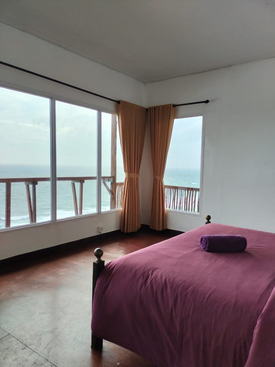 Bed, Natural landscape, View (from property/room), Balcony/Terrace, Photo of the whole room, Bedroom
