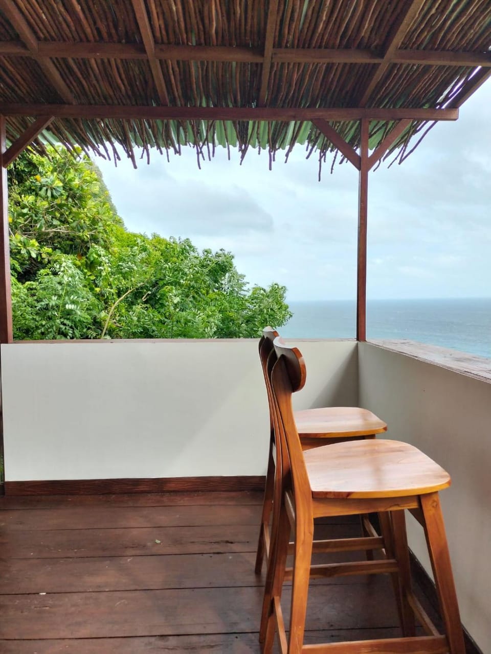 Patio, Day, Natural landscape, View (from property/room), Balcony/Terrace, Living room, Seating area, Sea view