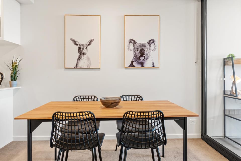 Bright & Modern Apt with City Views, King Bed, Park Apartment in Brisbane City