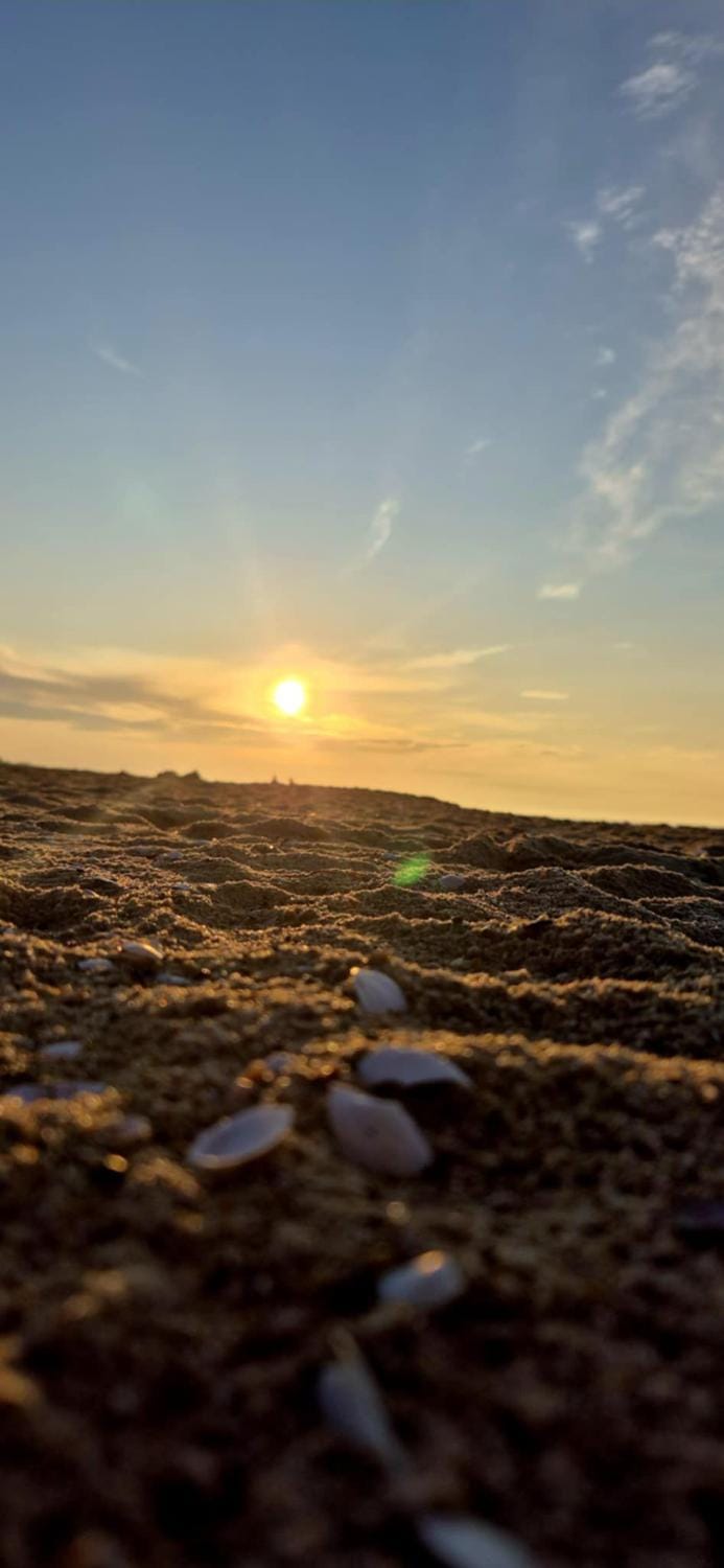Nearby landmark, Natural landscape, Sunset