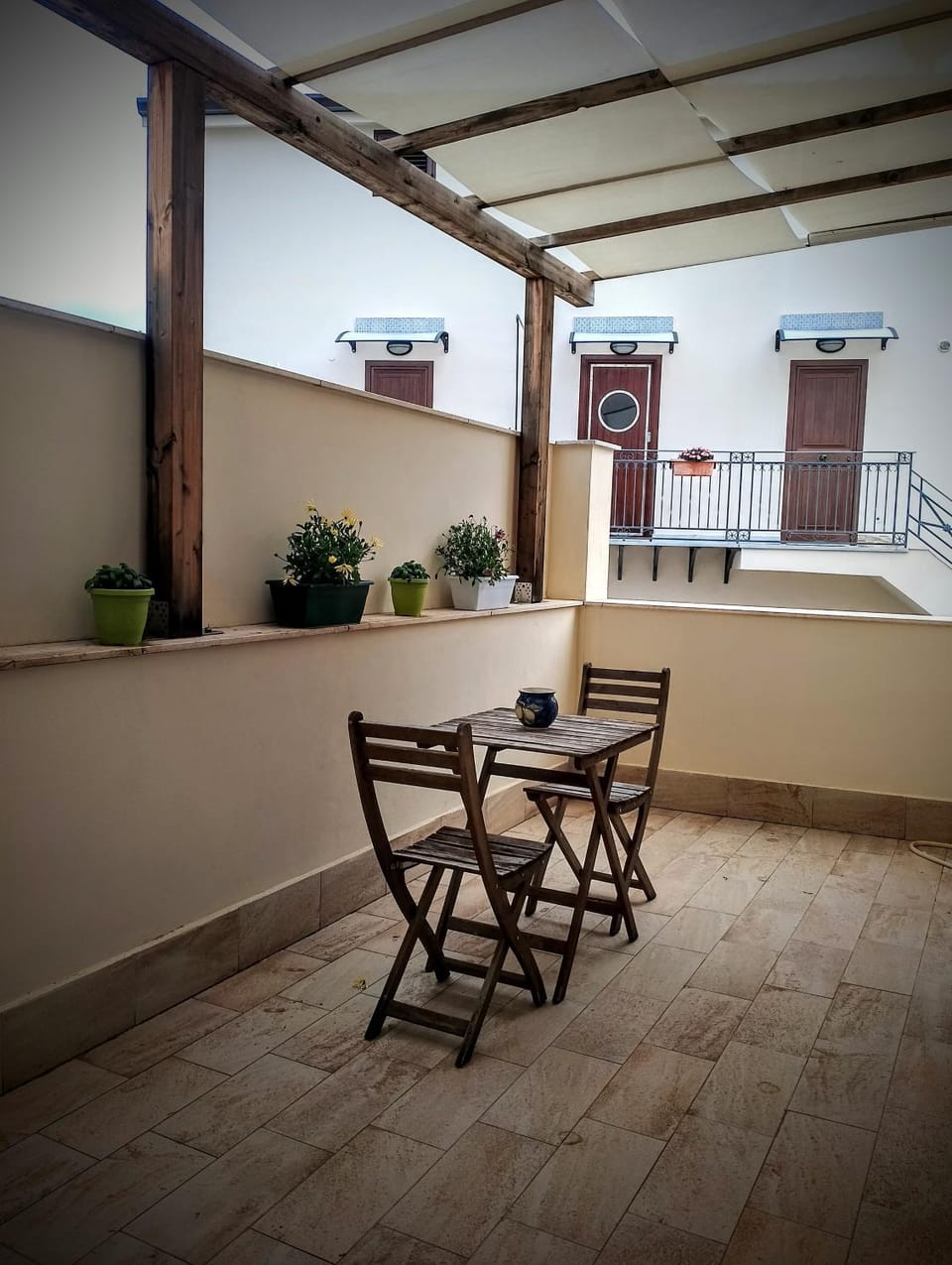 Day, Balcony/Terrace, Seating area