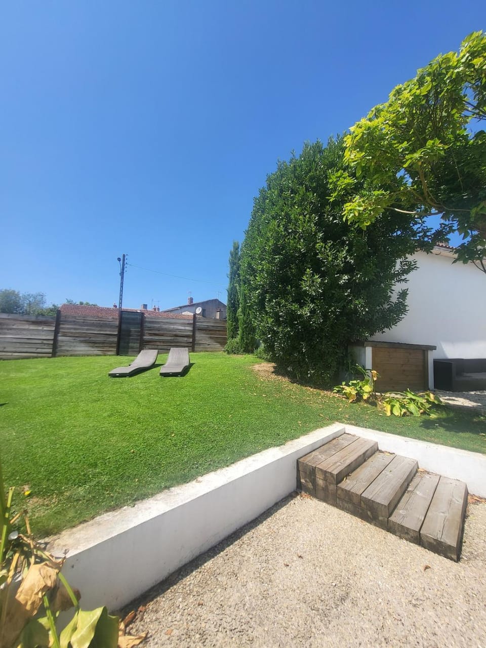 Day, Natural landscape, Garden, Garden view, sunbed