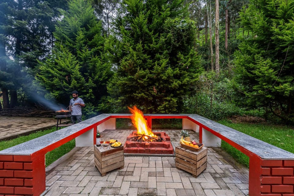 BBQ facilities, Garden view