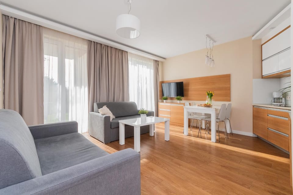 Kitchen or kitchenette, Living room, Seating area, pet friendly